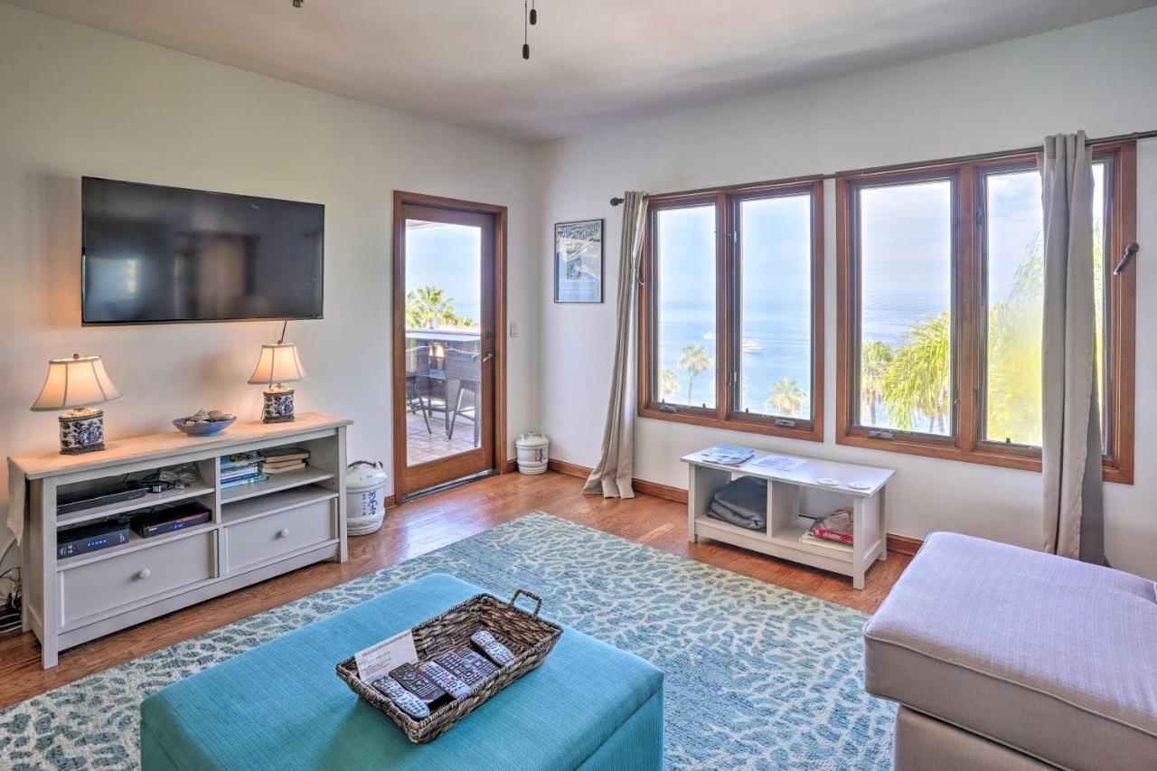 Quiet Avalon Getaway Villa With Ocean View And Balcony Εξωτερικό φωτογραφία
